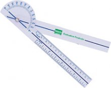 Pocket Goniometer 15cm-180� from PhysioOnline.ie - Physiotherapy Ireland