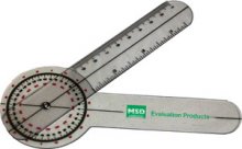 Plastic Goniometer 15cm-0 to 360� per 1� from PhysioOnline.ie - Physiotherapy Ireland