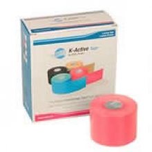 Kinesiology Tape Pink 5cm x 5m from PhysioOnline.ie - Physiotherapy Ireland