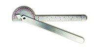 Stainless Steel Goniometer 15cm - 180� from PhysioOnline.ie - Physiotherapy Ireland