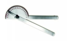 Stainless Steel Goniometer 20cm - 180� x 2 from PhysioOnline.ie - Physiotherapy Ireland